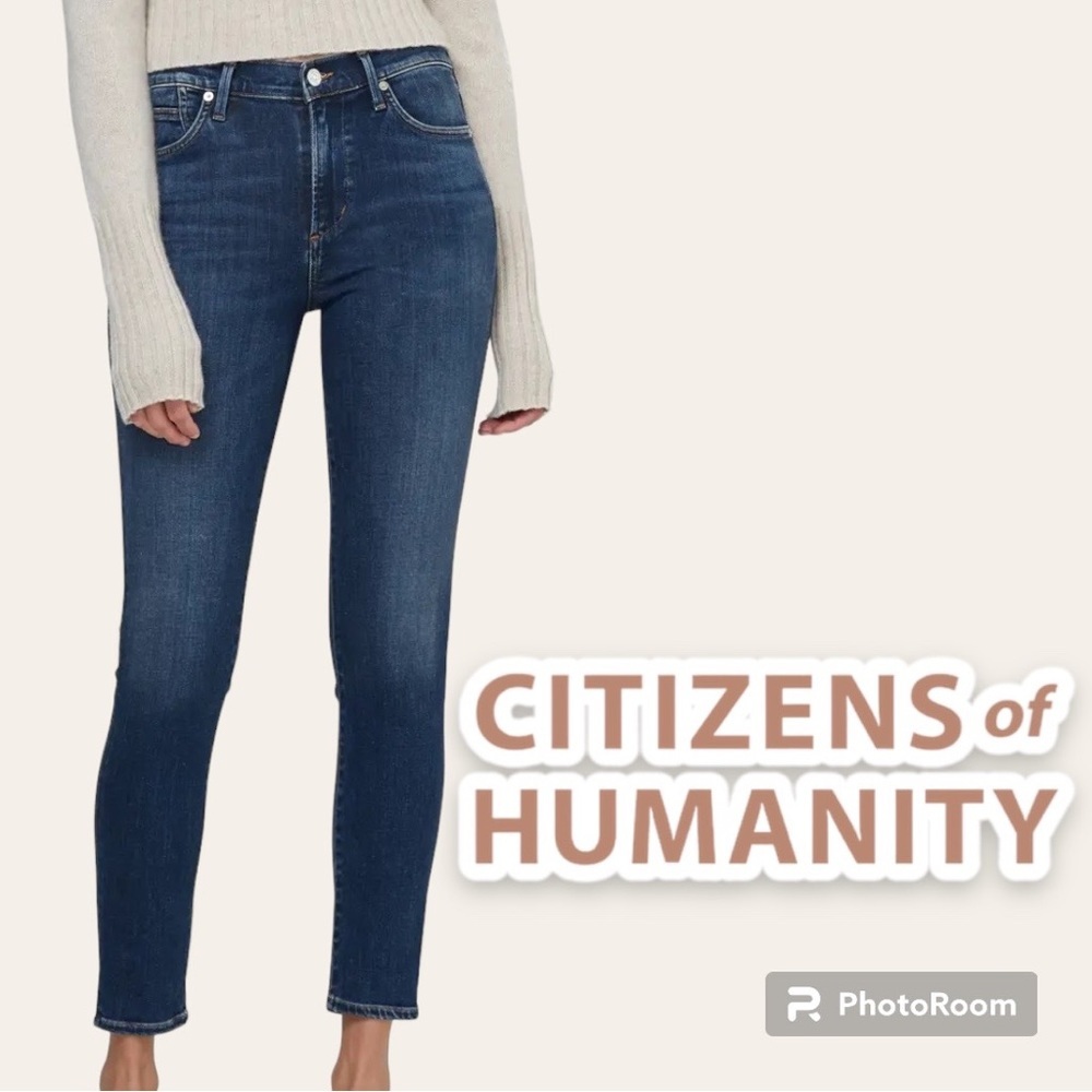 Citizens of humanity Phantom Cropped Skinny Leg Jeans